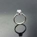 925 Silver Clear Cubic Zicon Ring,Fashion Silver Jewelry