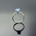 925 Silver Clear Cubic Zicon Ring,Fashion Silver Jewelry