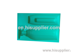 Specifications of plastic flocking tray for medicine