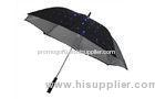 23 Inch Advertisement LED Light Umbrella , Men Automatic Open Umbrella