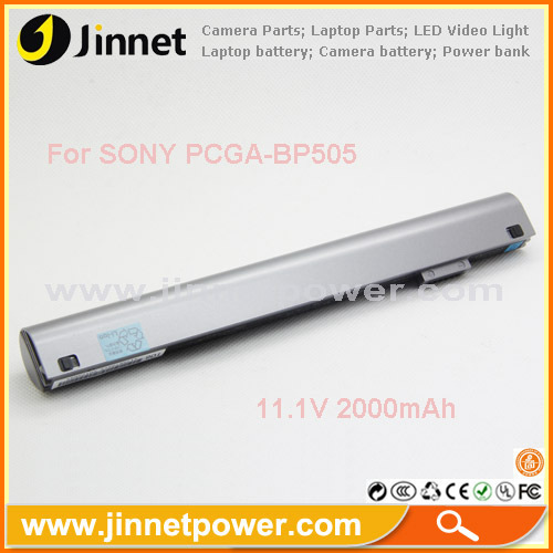 Genuine Laptop Battery PCGA-BP505 for SONY VAIO PCG-X505