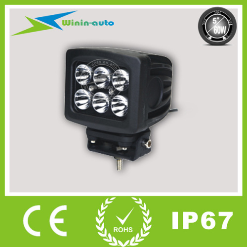 5" 60W Square Cree LED Driving light 5100lumen WI5601