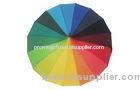 Rainbow Lovely Long Handle Umbrella , Pretty Pogoda Straight Umbrella