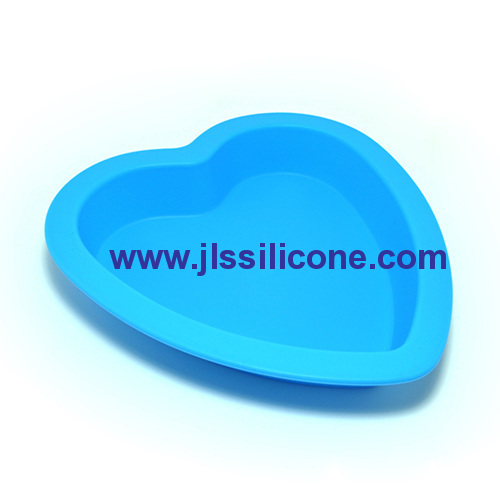 silicone heart cake bakeware moulds