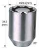 wheel locks spline nut