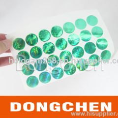 2013 the best security custom 3d hologram sticker