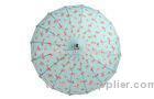 23 Inch Custom Heat Transfer Umbrella , 16K Doem Metal Frame for Girls