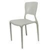 Patio Outdoor Stackable Plastic Chairs