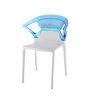 Polycarbonate EGO-K Contemporary Dining Room Chairs , Scratchproof