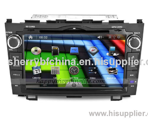 Honda CRV Autoradio DVD GPS with Digital TV Bluetooth USB