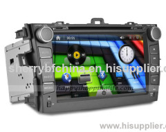 Toyota Corolla Autoradio DVD GPS with Digital TV Bluetooth USB