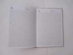 A6 3 subject college ruled hardbound notepad/notebook good quality