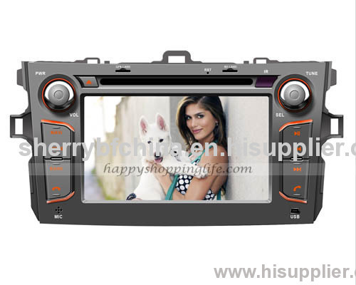 Android Car DVD player with GPS 3G Wifi for Toyota Corolla