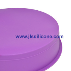 flexible big silicone pie and cake baking pan