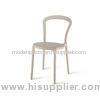 Waterproof Plastic Dining Chairs With Soft Cushion , 54 * 43 * 82cm