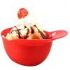 Plastic Ice Cream Container Baseball Helmet Container Popcorn Container