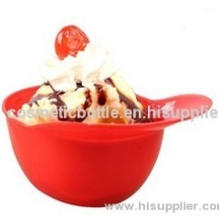 Plastic Ice Cream Container Baseball Helmet Container Popcorn Container