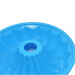 big skyblue silicone bundt cake bakeware mouls