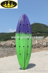 plastic surfboard PE material one person paddle board