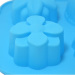 6-cavity flower silicone baking cake molds