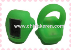non-deformation silicone let ring watch