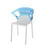EGO-K Polycarbonate Chair , Reusable Outdoor Stackable Plastic Chairs