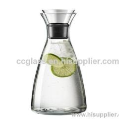 Mouth Blown Insulated Glass Carafe