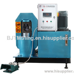 Hydraulic steel press machine