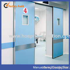 double sliding automatic door operator for hospital