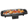 electric BBQ grill with cool touch handle