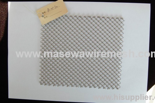 stainless steel round woven drapery