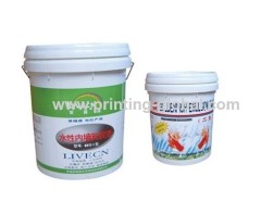 Heat Transfer Printing For Plastic Paint Bucket Hot Sale