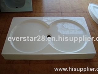 Special shaped shower tray 02
