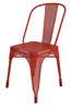 Stackable Vintage Tolix Bar Stool For Libraries Garden , Scratchproof