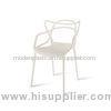 Solid Italy Modern Plastic Chairs White For Wedding Banquet