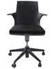 Black Kartell Plastic Chair With Armrest , Comfortable Eco - Friendly