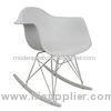 Outdoor Plastic Chair With Armrest