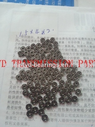 1.5mmX4mmX2mm 681-XZZ Chrome Steel Shielded Ball Bearing