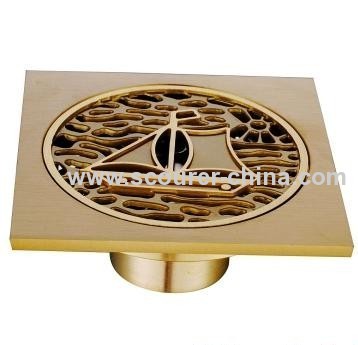 Excellent plating surface Brass Floor Drain