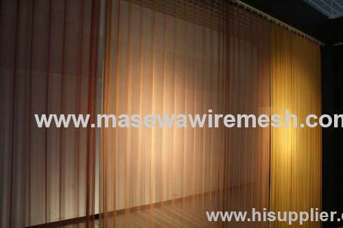 golden curtain for hotel decor