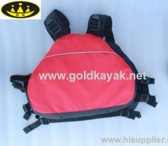life vest used on kayak or other water sports very safety