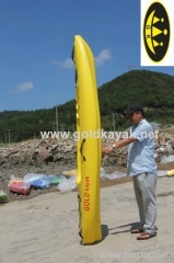 hot selling single sit-on-top kayak with PE material