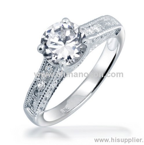 Women diamond ring for wedding