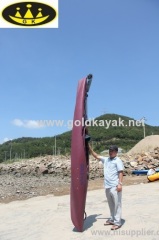 single sit in touring kayak with PE material