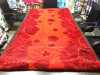 Flannel fleece blanket red colour blanket