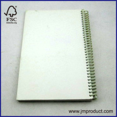 soft cover spiral notebook