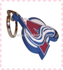 newest design customized OEM pvc keychain