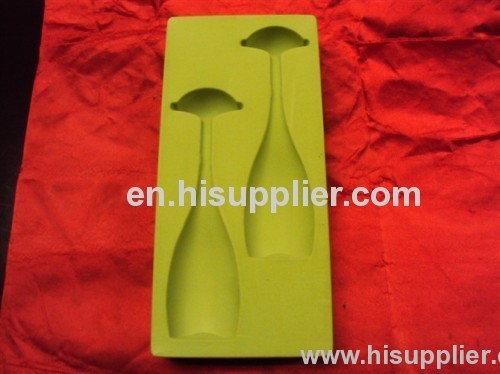 flocking PS material inner packing tray for wine made in China