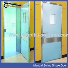 Hospital clean room air shower door