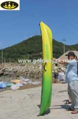 hot selling single sit on top fishing kayak PE material